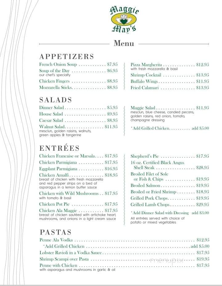 Maggie Mays - Bayside, NY menu_pic