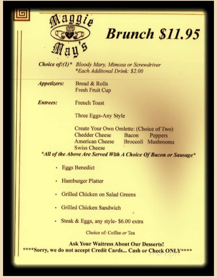 Maggie Mays - Bayside, NY menu_pic