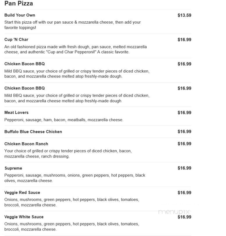 Mark's Pizzeria - Walworth, NY menu_pic
