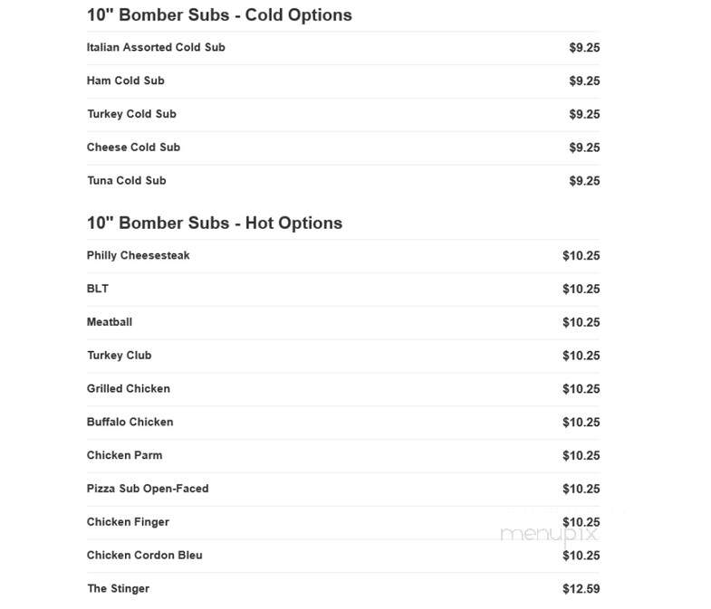 Mark's Pizzeria - Walworth, NY menu_pic
