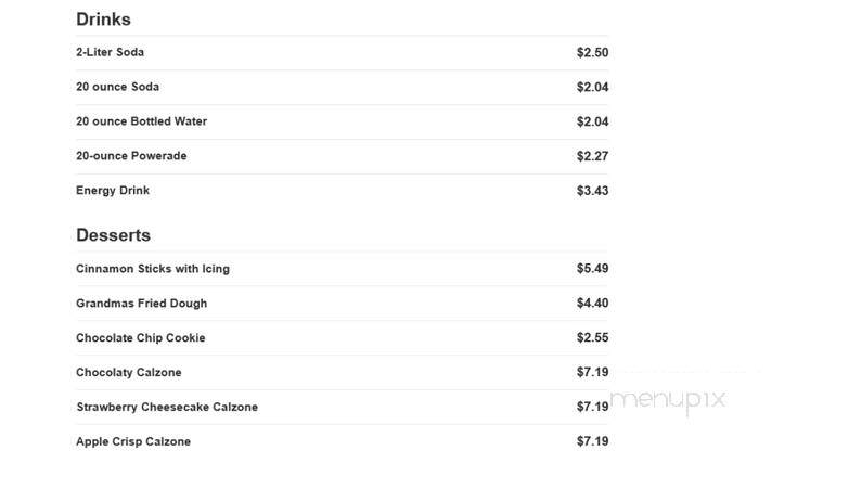 Mark's Pizzeria - Walworth, NY menu_pic