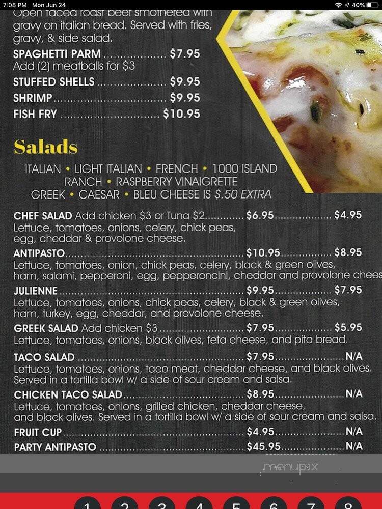 Pat's Pizzeria - Buffalo, NY menu_pic