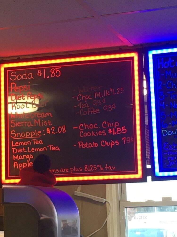 Pete's Hot Dog Stand - Newburgh, NY menu_pic