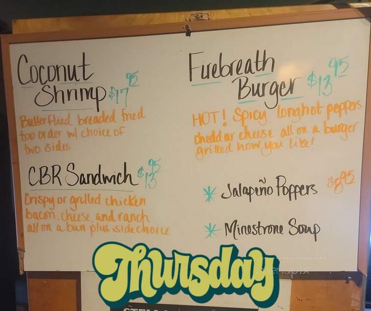 Pine Tree Inn - Brantingham, NY menu_pic