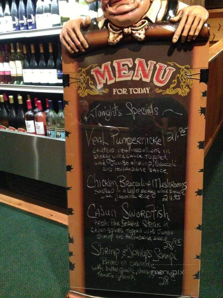 Pumpernickel's Restaurant - Bolton Landing, NY menu_pic