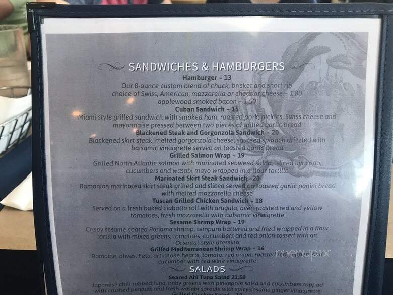 Rachel's Waterside Grill - Freeport, NY menu_pic