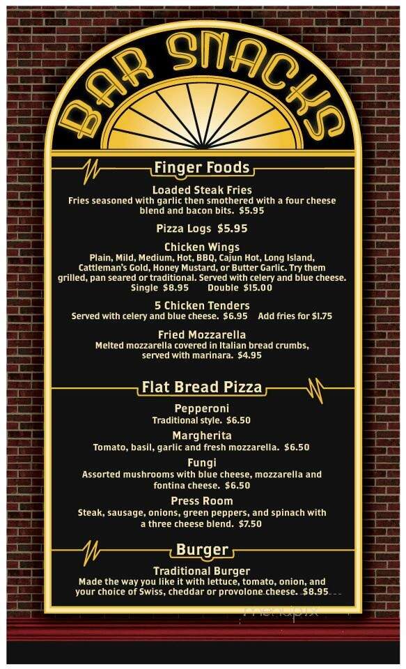 Shawbucks - Jamestown, NY menu_pic