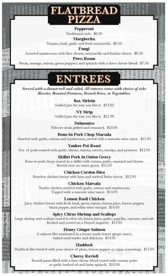 Shawbucks - Jamestown, NY menu_pic