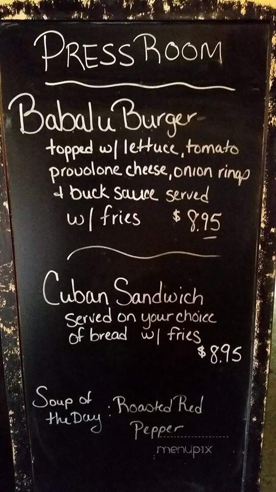 Shawbucks - Jamestown, NY menu_pic