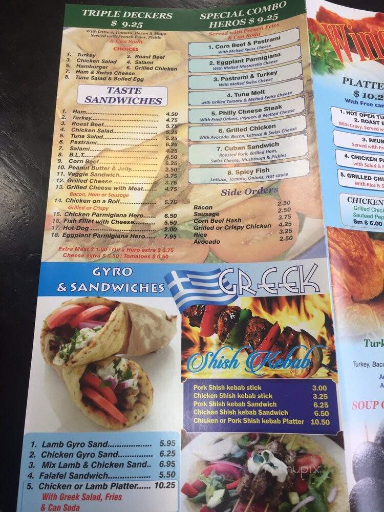 Taste Deli & Grill - Ozone Park, NY menu_pic