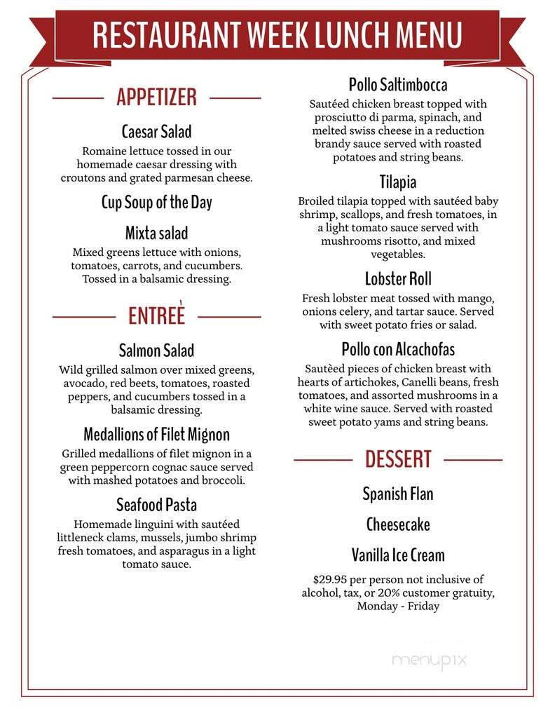 Terra Rustica - Briarcliff Manor, NY menu_pic