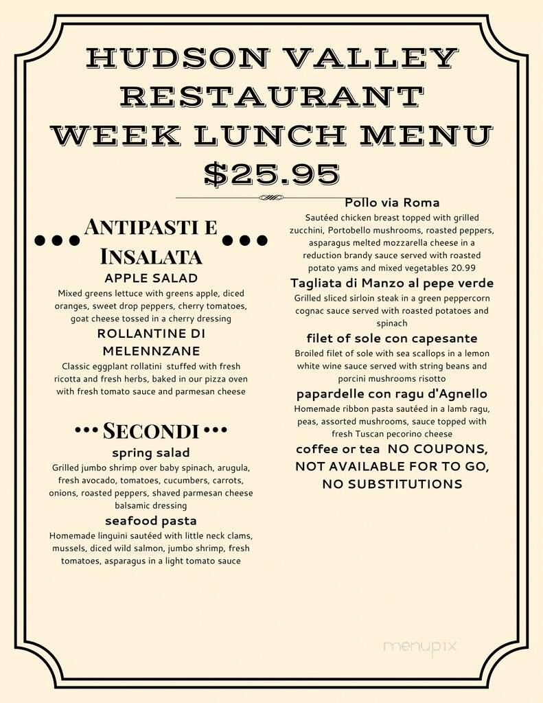 Terra Rustica - Briarcliff Manor, NY menu_pic