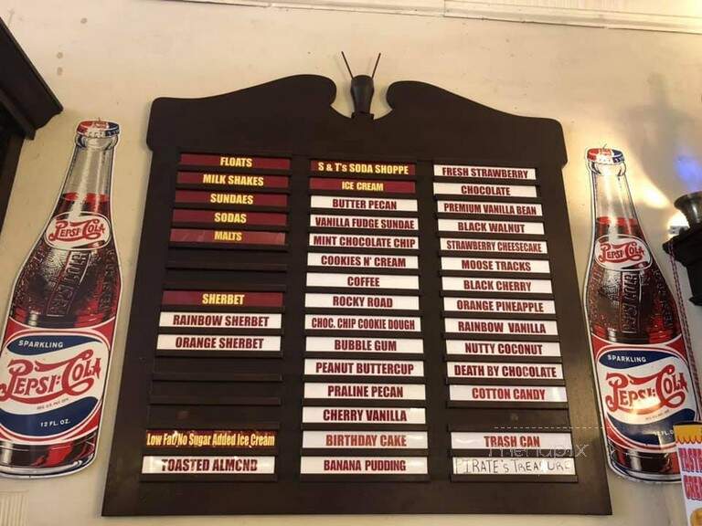 S & T Soda Shoppe - Pittsboro, NC menu_pic