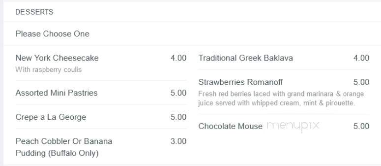 George K's Restaurant & Bar - Greensboro, NC menu_pic