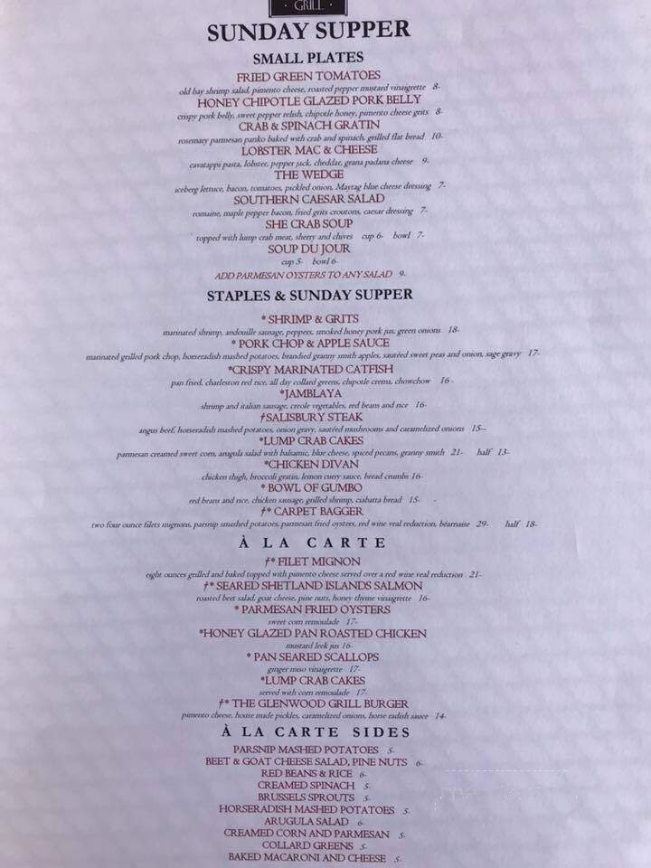 Glenwood Grill - Raleigh, NC