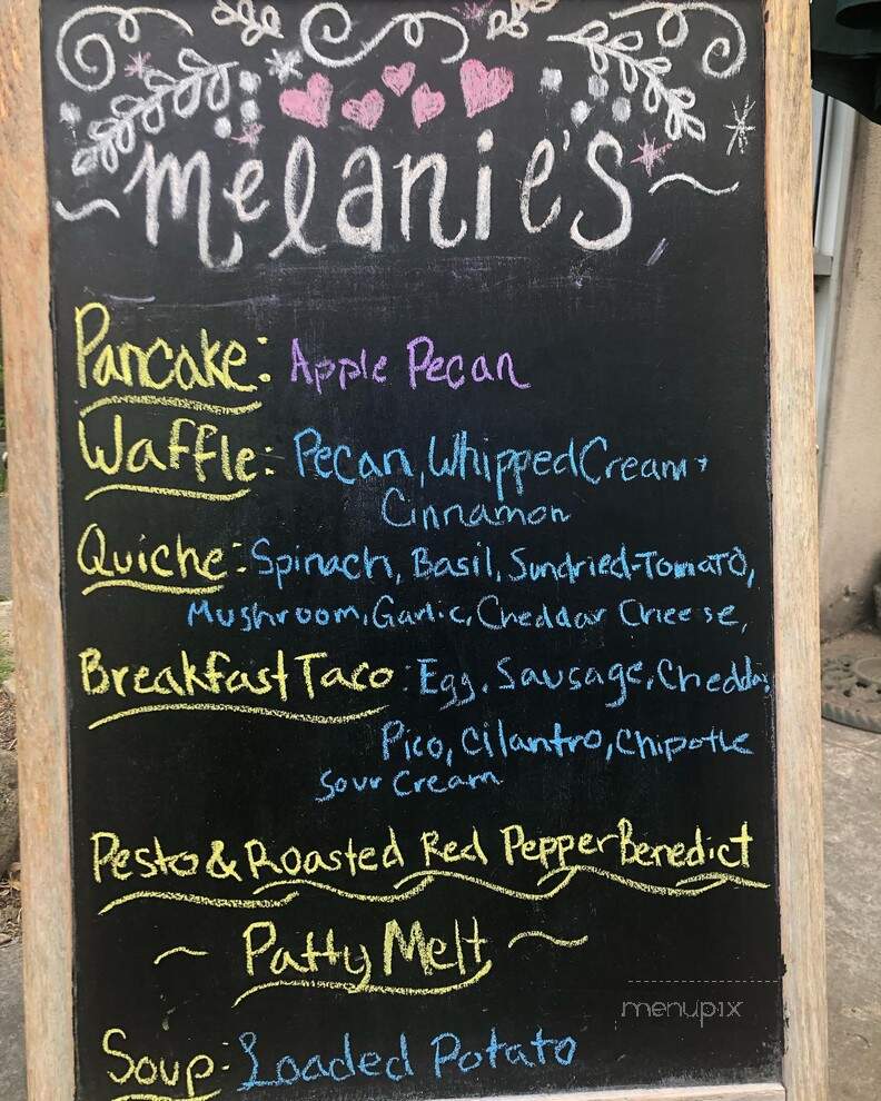 Melanie's Food Fantasy - Boone, NC menu_pic