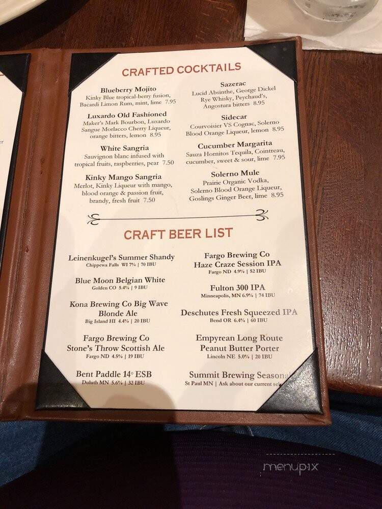 Doolittles Woodfire Grill - Fargo, ND menu_pic
