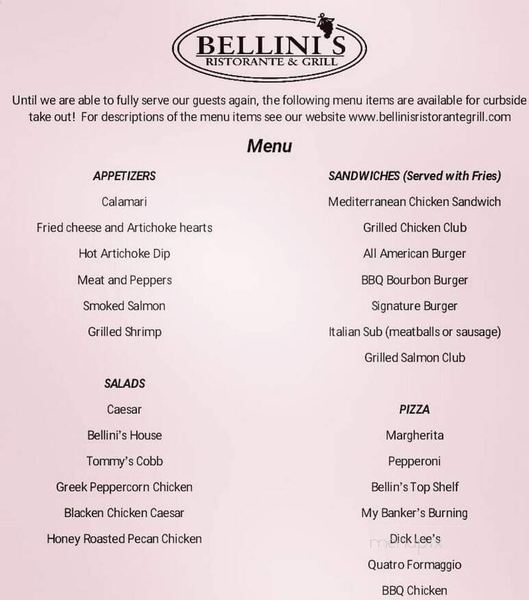 Bellini's Ristorante & Grill - Oklahoma City, OK