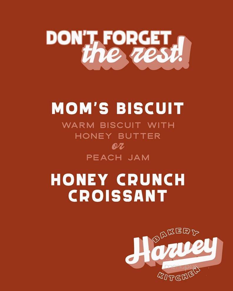 Harvey House - Oklahoma City, OK menu_pic