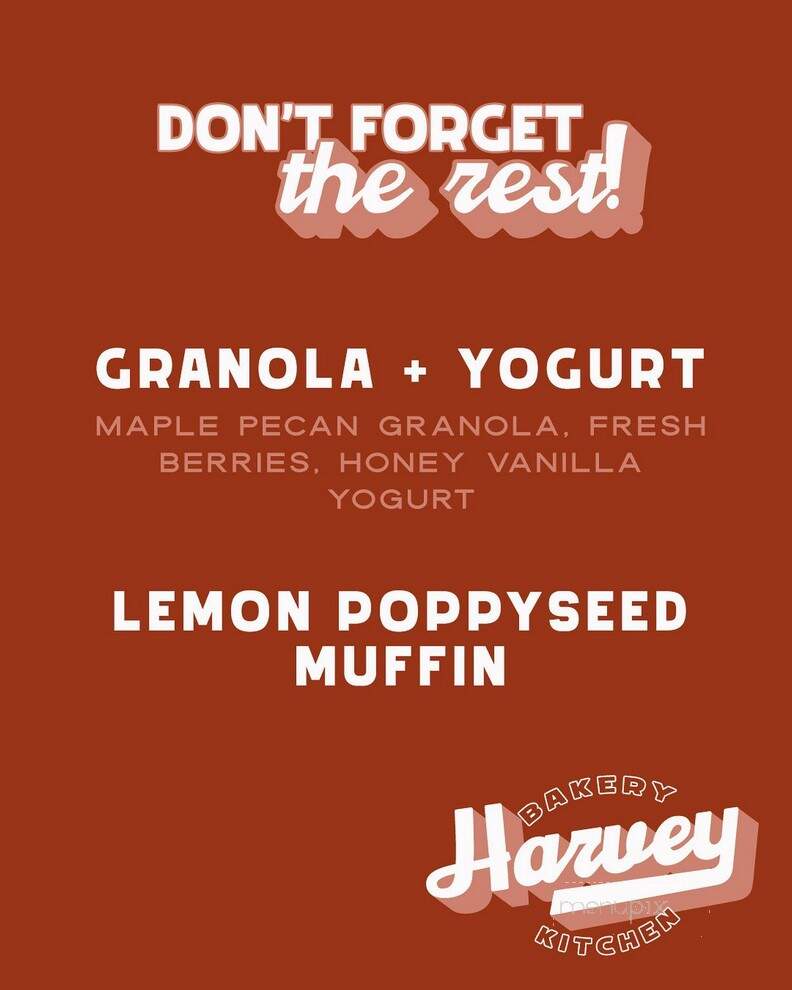 Harvey House - Oklahoma City, OK menu_pic