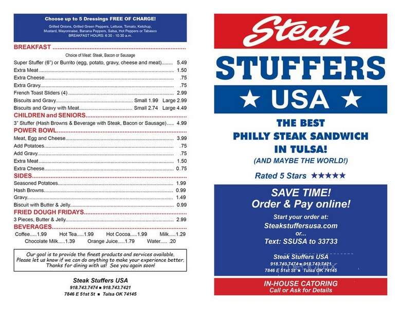 Steak Stuffers USA - Tulsa, OK