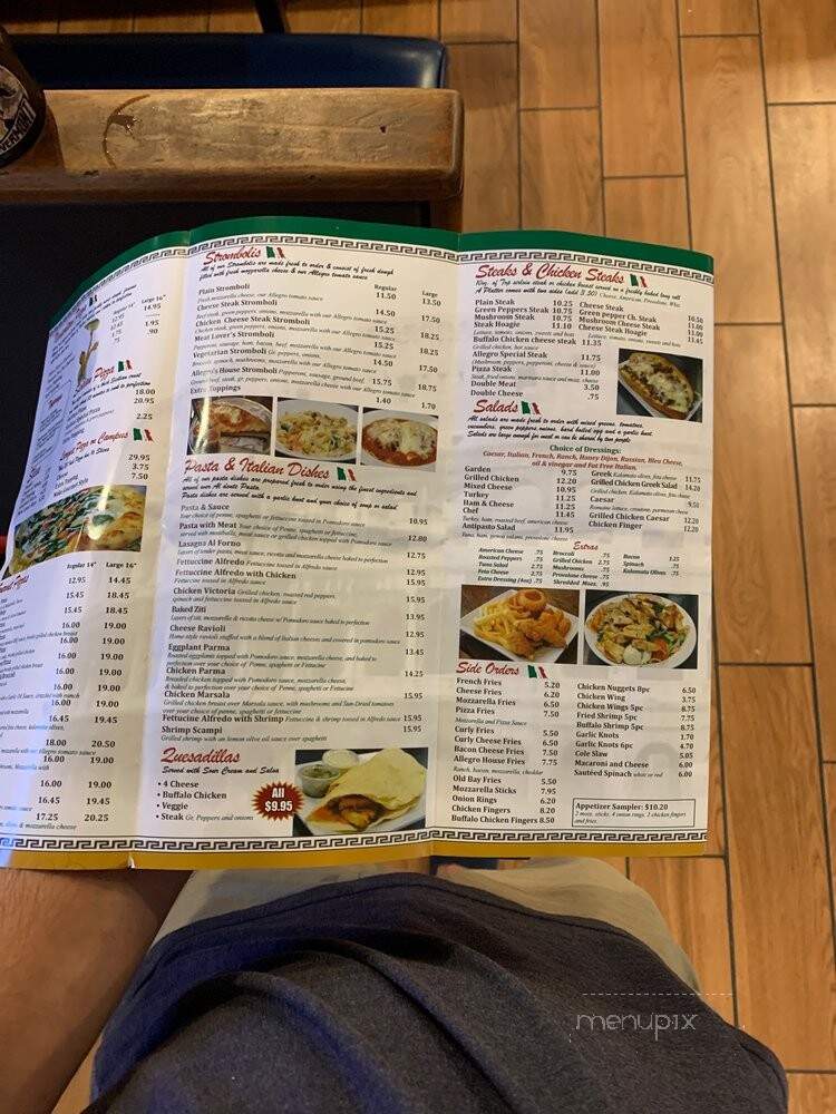 Allegro Pizza Of 40 St - Philadelphia, PA menu_pic