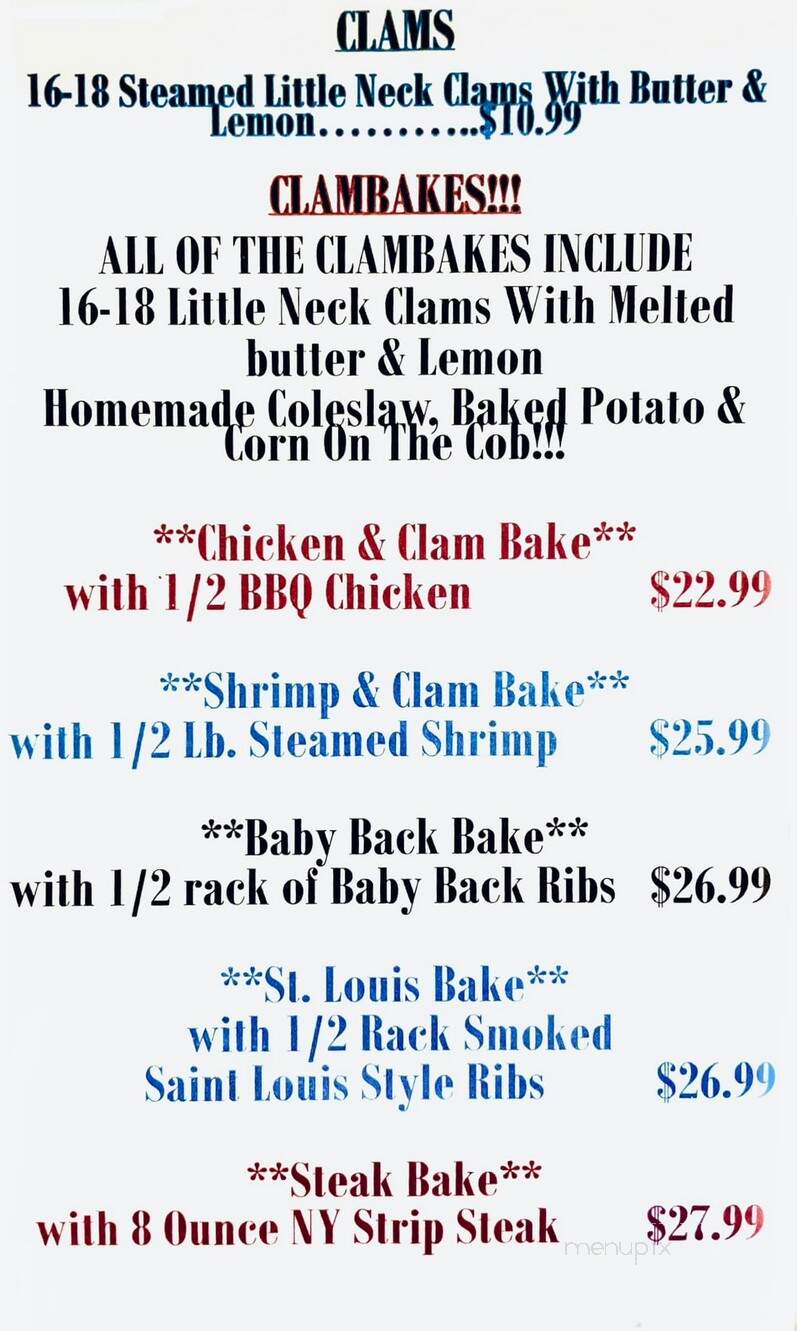 Bar-B-Cue Pit - Sinking Spring, PA menu_pic