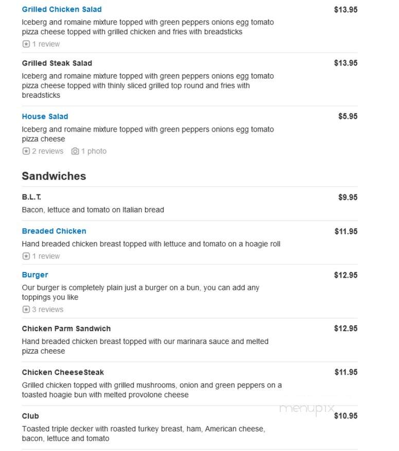 Bronze Hood Lounge - McKees Rocks, PA menu_pic