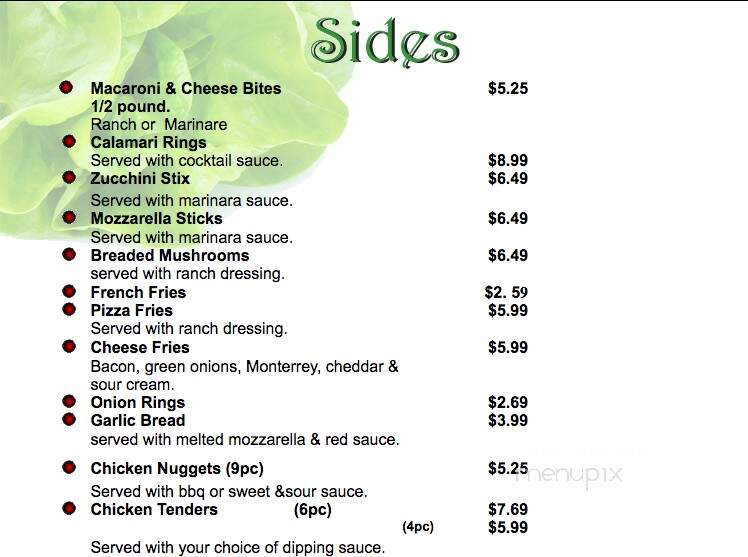 Brother's Pizza - Shippensburg, PA menu_pic