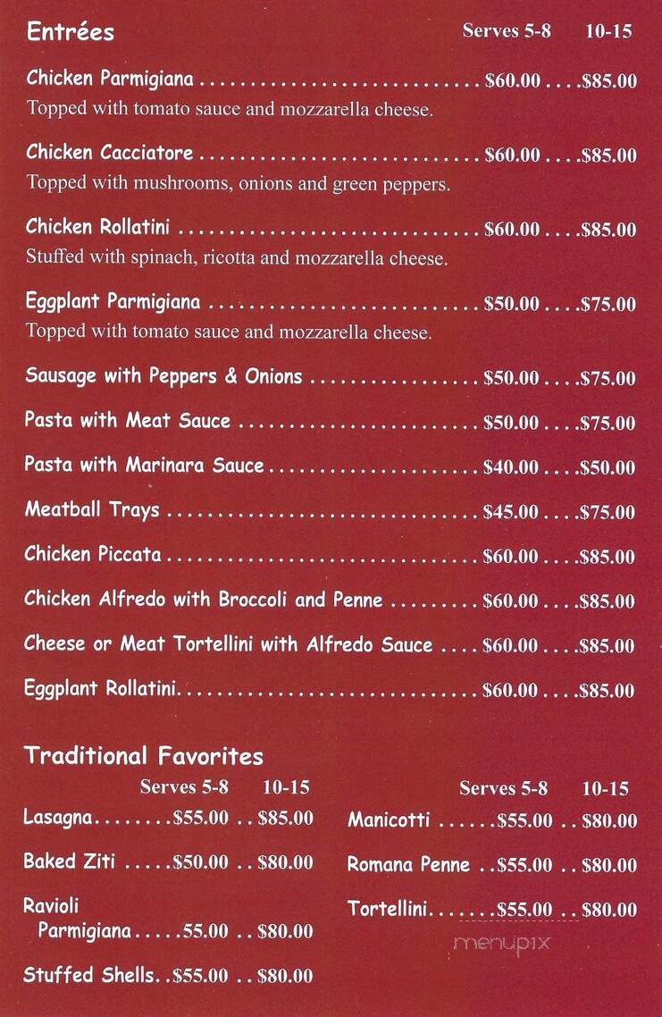 Chris's New York Pizzeria - Ephrata, PA menu_pic