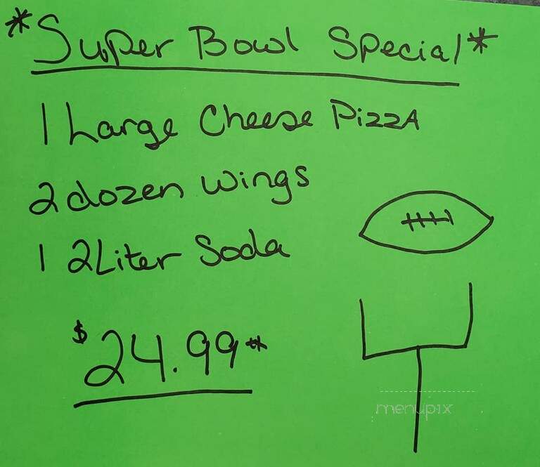 Claudio's Pizza - Aspers, PA menu_pic