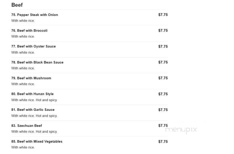 Danny's Express - Upper Darby, PA menu_pic
