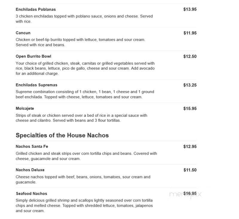 El Rodeo - Hanover, PA menu_pic