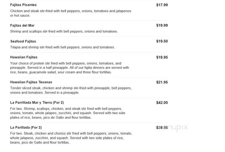 El Rodeo - Hanover, PA menu_pic
