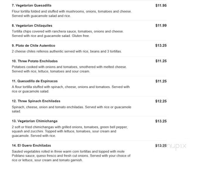 El Rodeo - Hanover, PA menu_pic