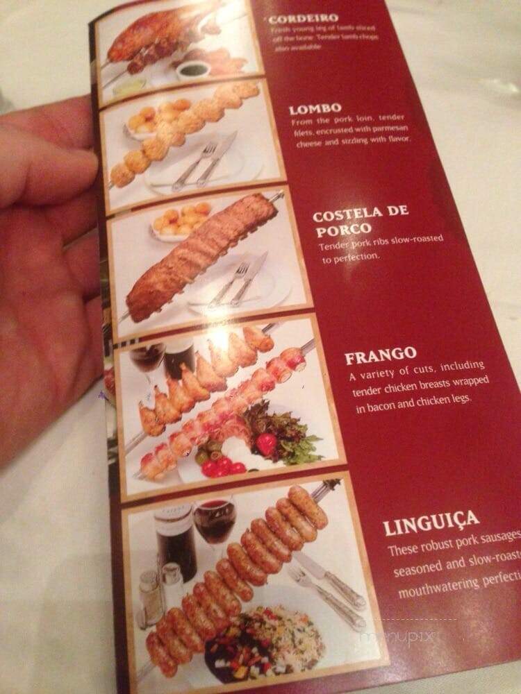 Fogo De Chao - Philadelphia, PA menu_pic
