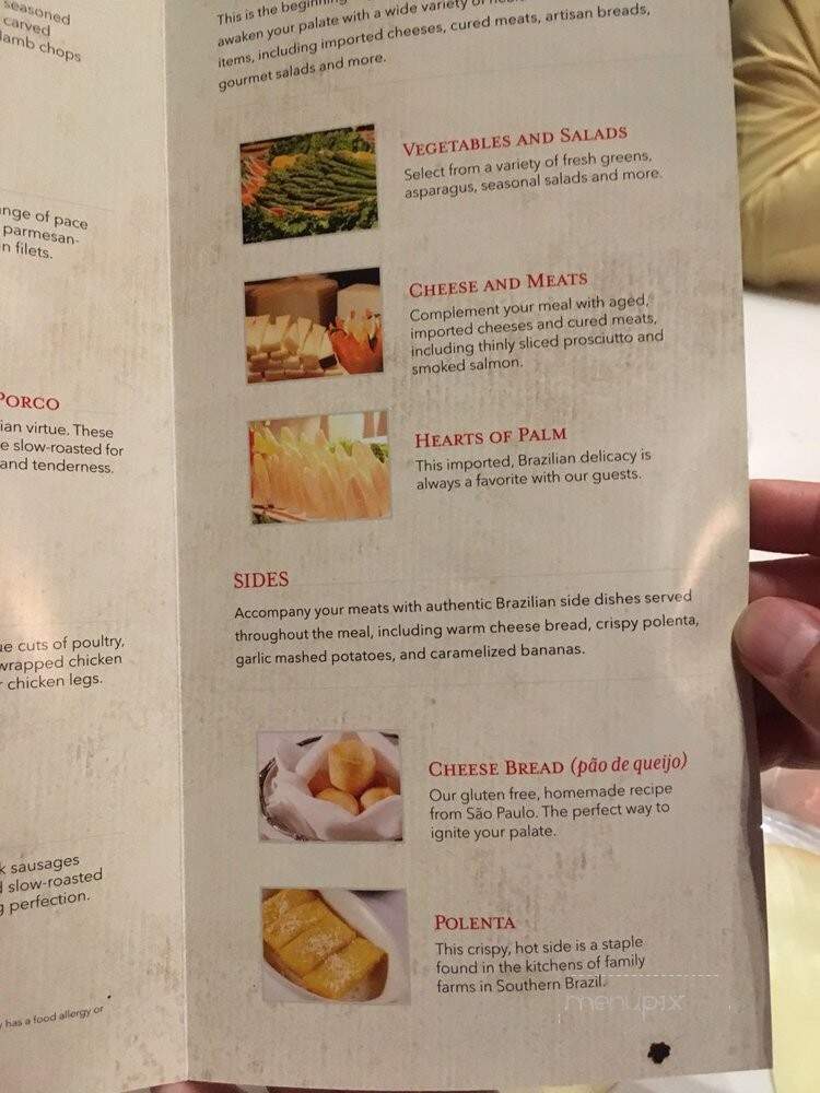 Fogo De Chao - Philadelphia, PA menu_pic