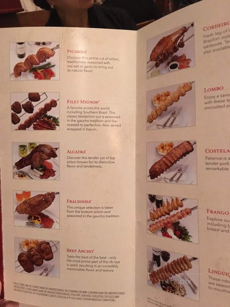 Fogo De Chao - Philadelphia, PA menu_pic