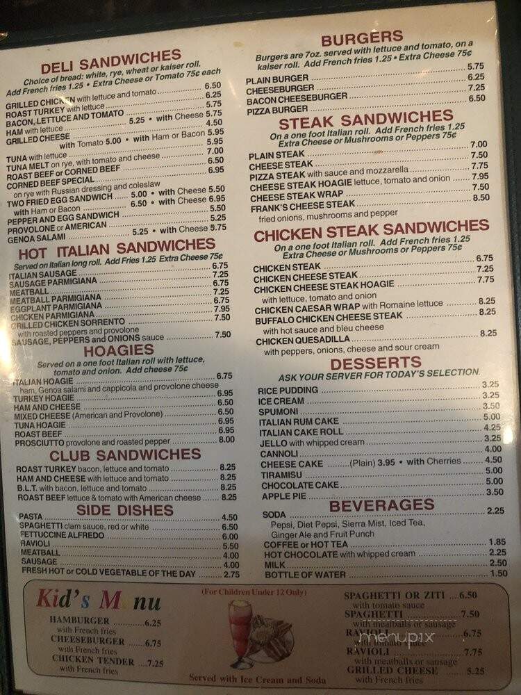 Frank's Spaghetti House - Philadelphia, PA