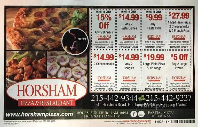 Horsham Pizza - Horsham, PA