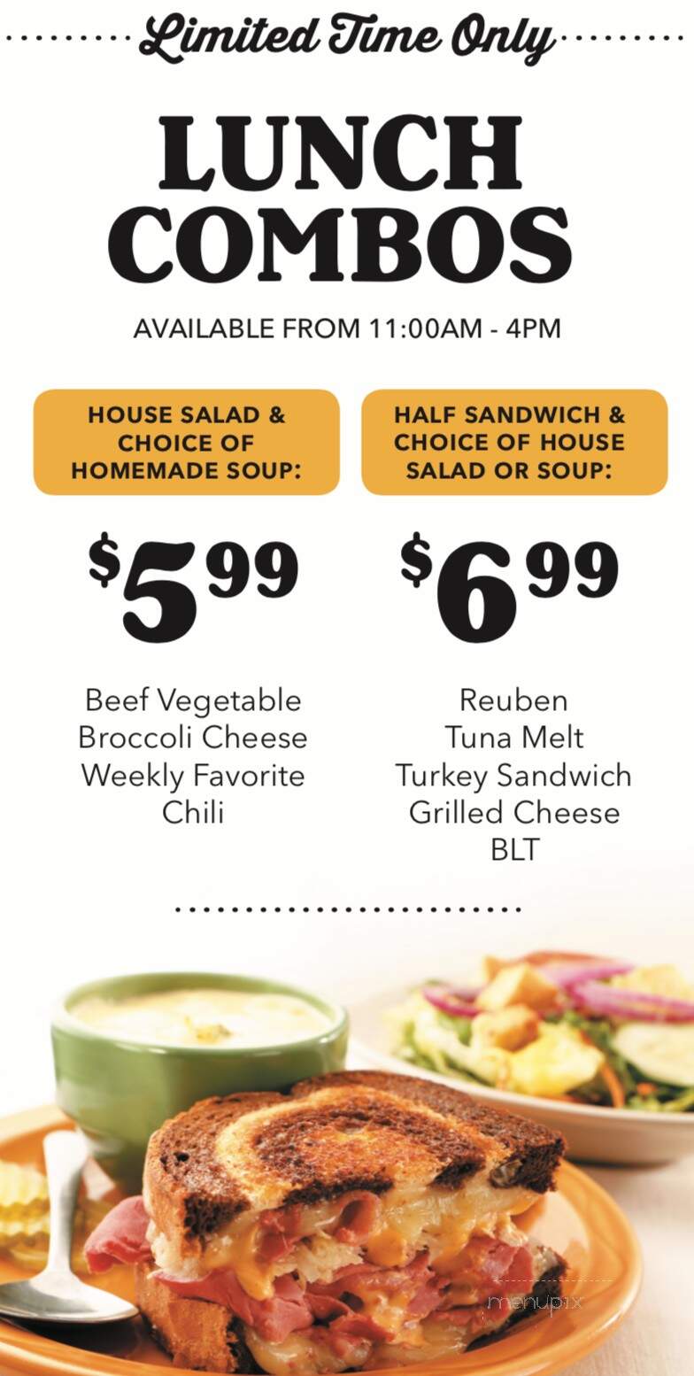 Kings Family Restaurants - Canonsburg, PA menu_pic