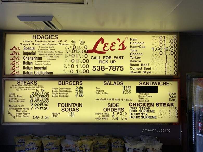 Lee's Hoagie House - Quakertown, PA