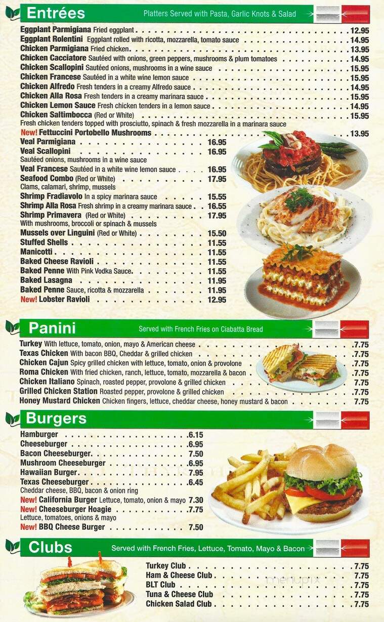 Pizza Roma - Gibsonia, PA menu_pic