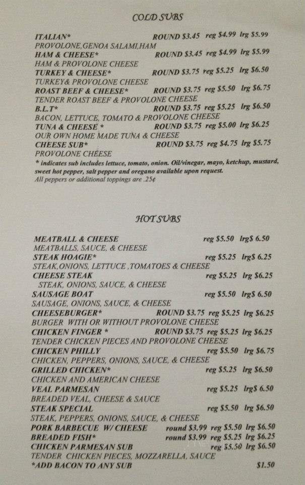 Roberto's Pizza - Middletown, PA menu_pic