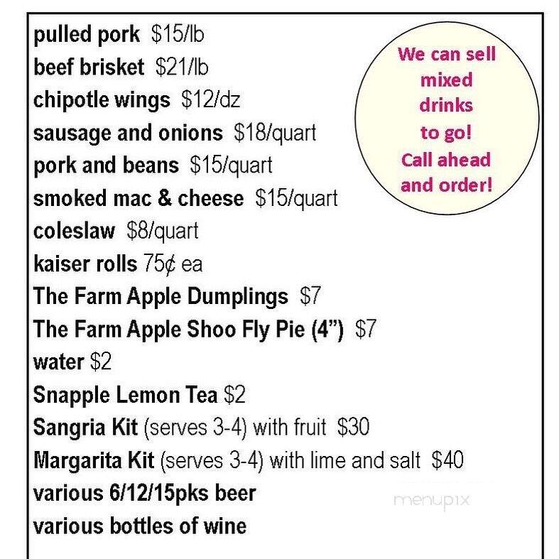 Spinnerstown Hotel - Quakertown, PA menu_pic