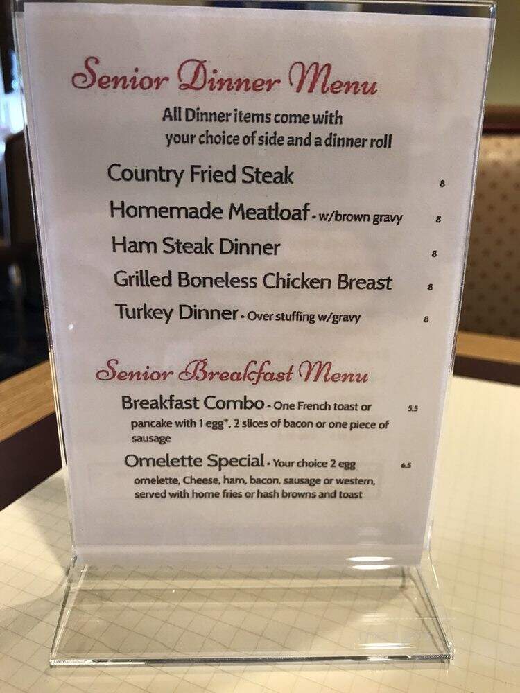 Twin Rocks Restaurant - Lake Ariel, PA menu_pic