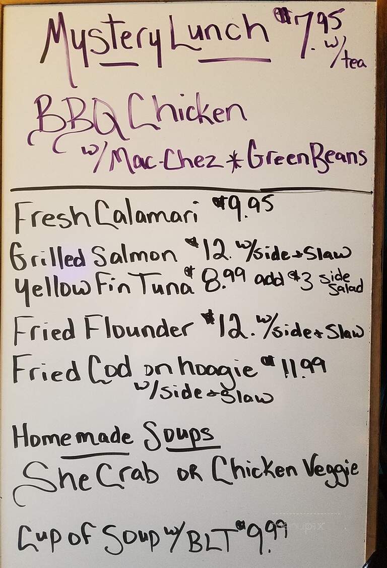 Good Fellas Seafood Hut & Bar - Myrtle Beach, SC menu_pic