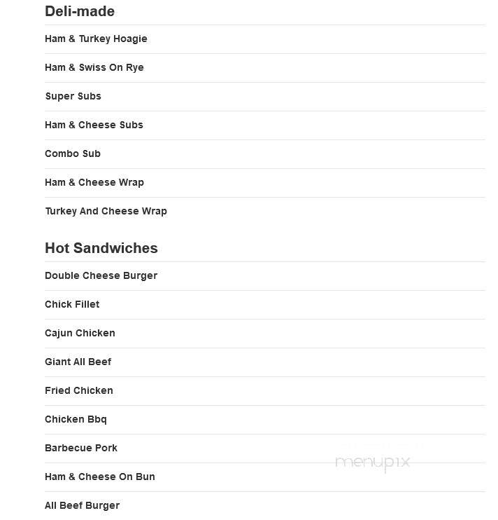 Grand Strand Sandwich - Longs, SC menu_pic