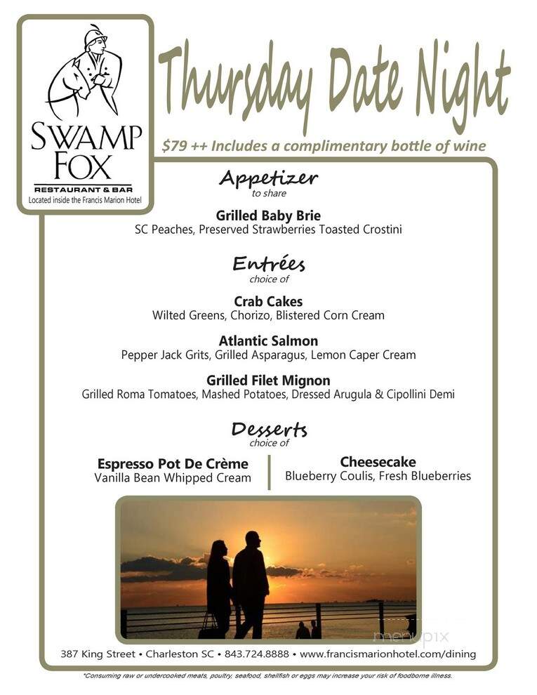 Swamp Fox Restaurant - Charleston, SC