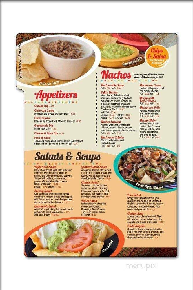 Los Portales Mexican Restaurant - Jackson, TN menu_pic